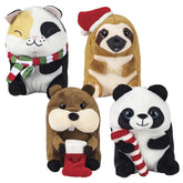 Christmas Themed Plush Kids Toy In Bulk - Assorted